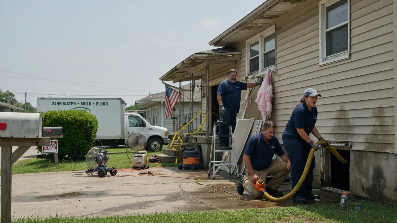 Water Damage Repair in Winstonville, MS near me